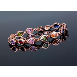 bracelet hilary multi rose gold